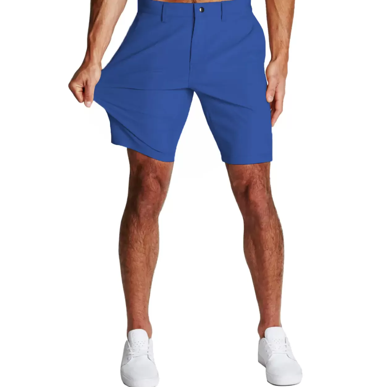State and Liberty Athletic Fit Shorts - Royal Blue Best Sale