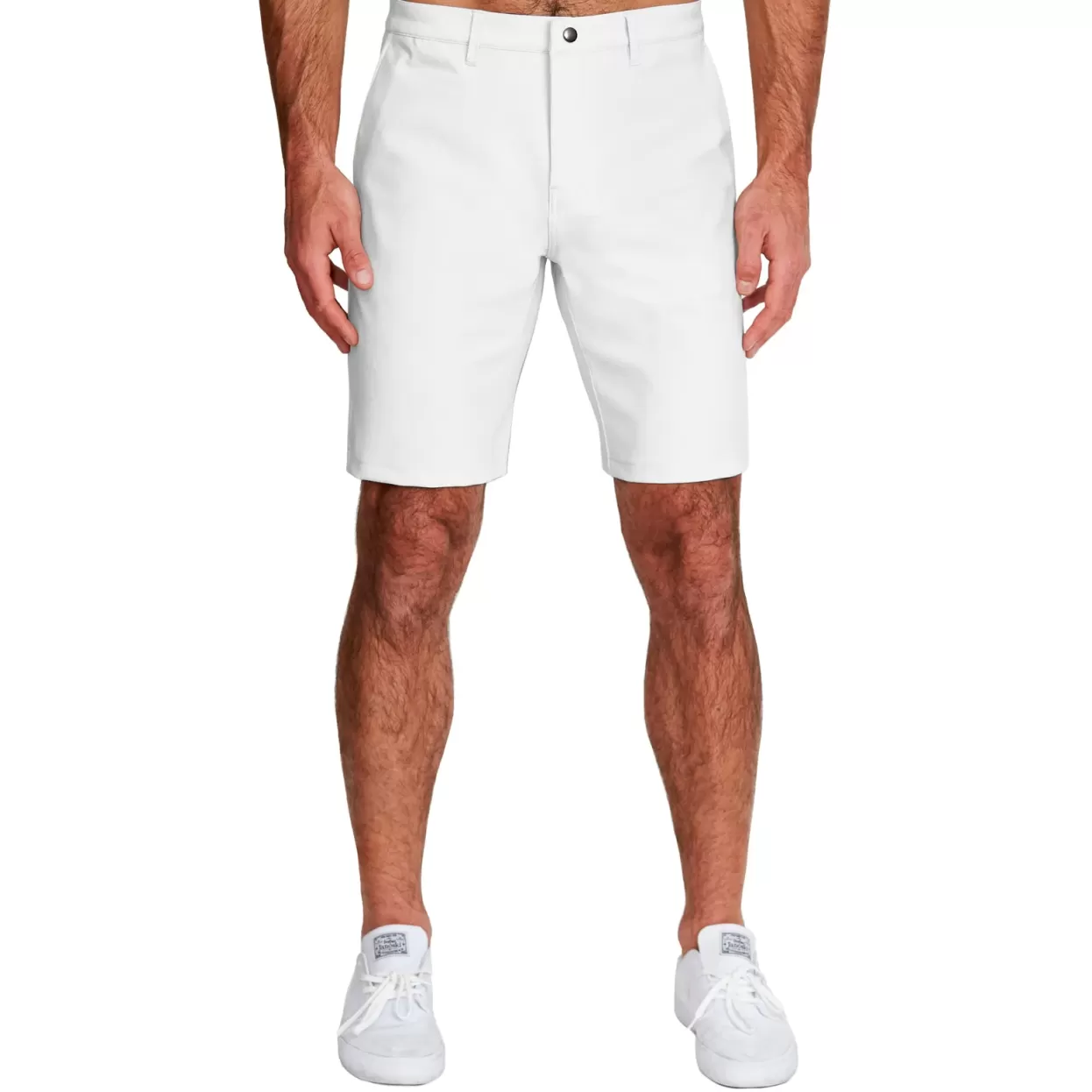 State and Liberty Athletic Fit Shorts - White Sale