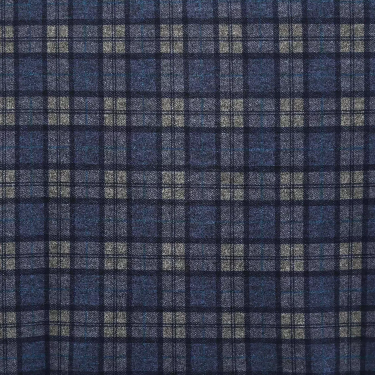 State and Liberty "The Gregory" Blue, Tan, & Teal Plaid Button Down Store