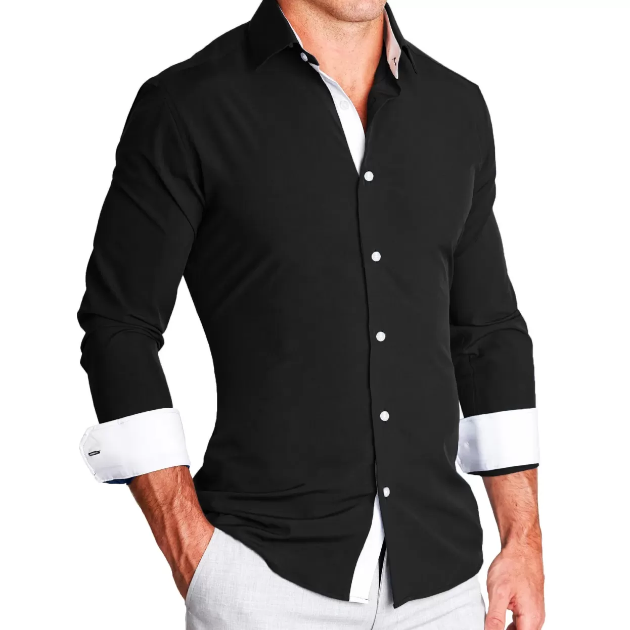 State and Liberty "The Oscar" Solid Black With White Accents Hot
