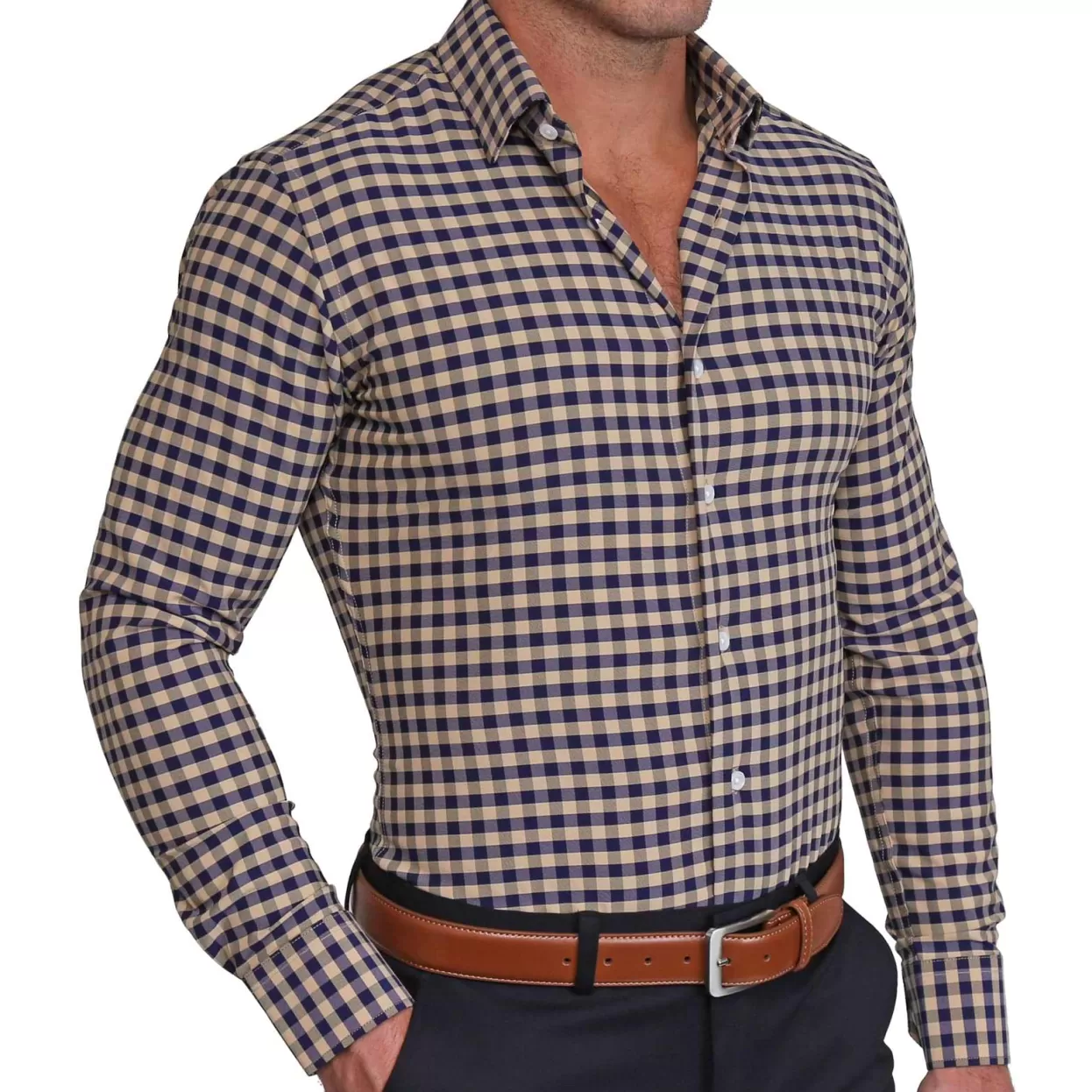 State and Liberty "The Riggins" Brown, Navy And Grey Triple Check Online