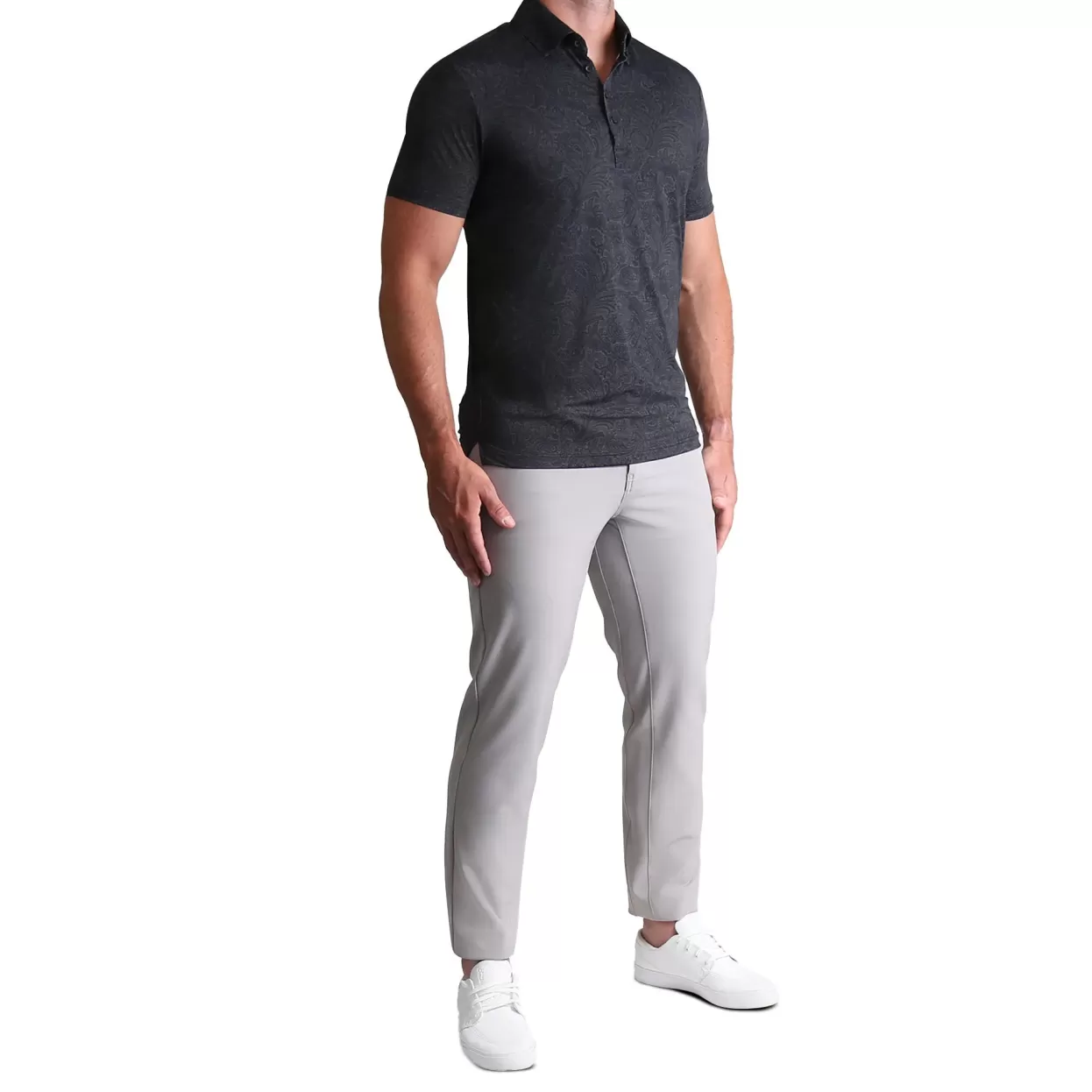 State and Liberty "The Sterling" Charcoal Jacquard Discount