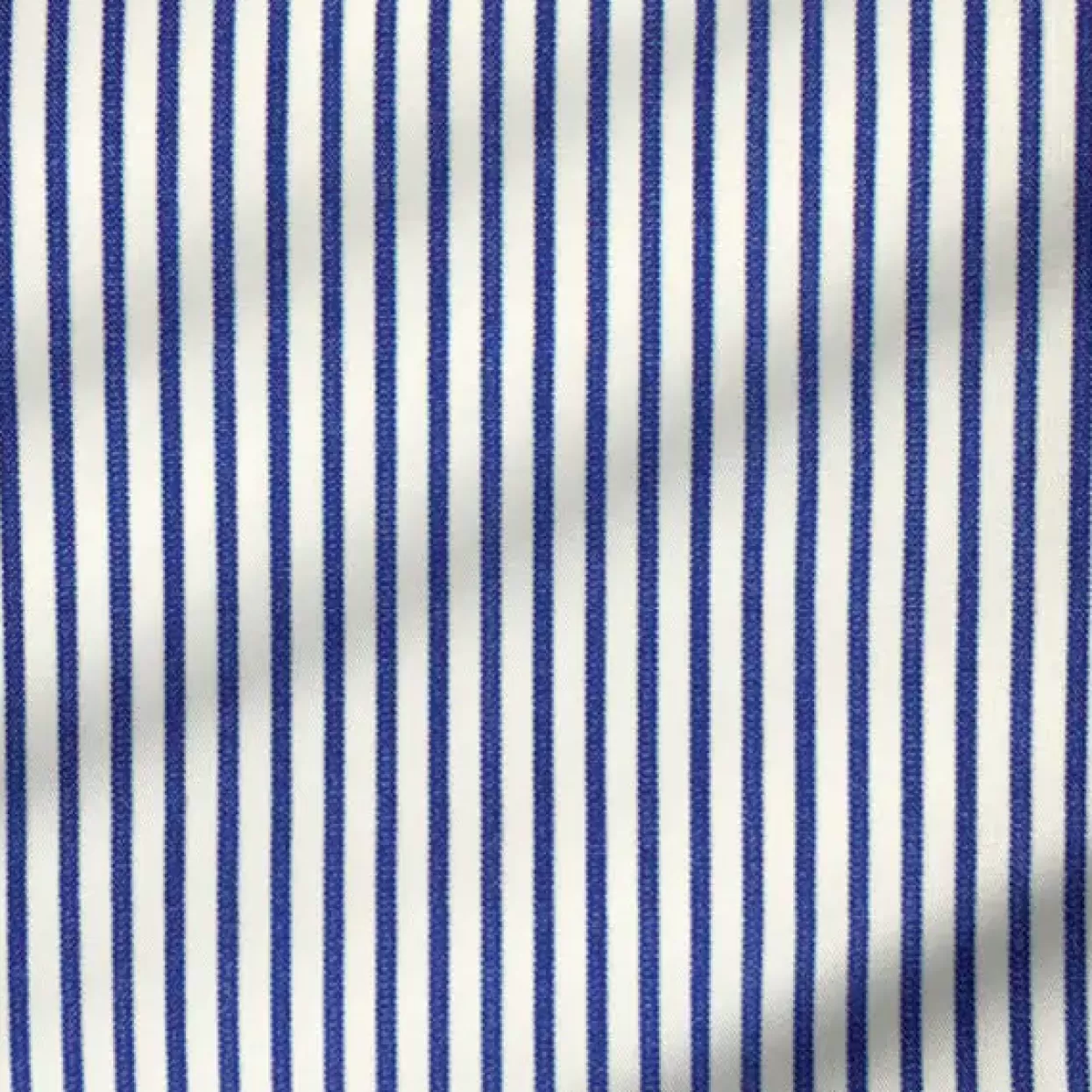 State and Liberty "The Tucker" Mid-Blue Bengal Stripe Store