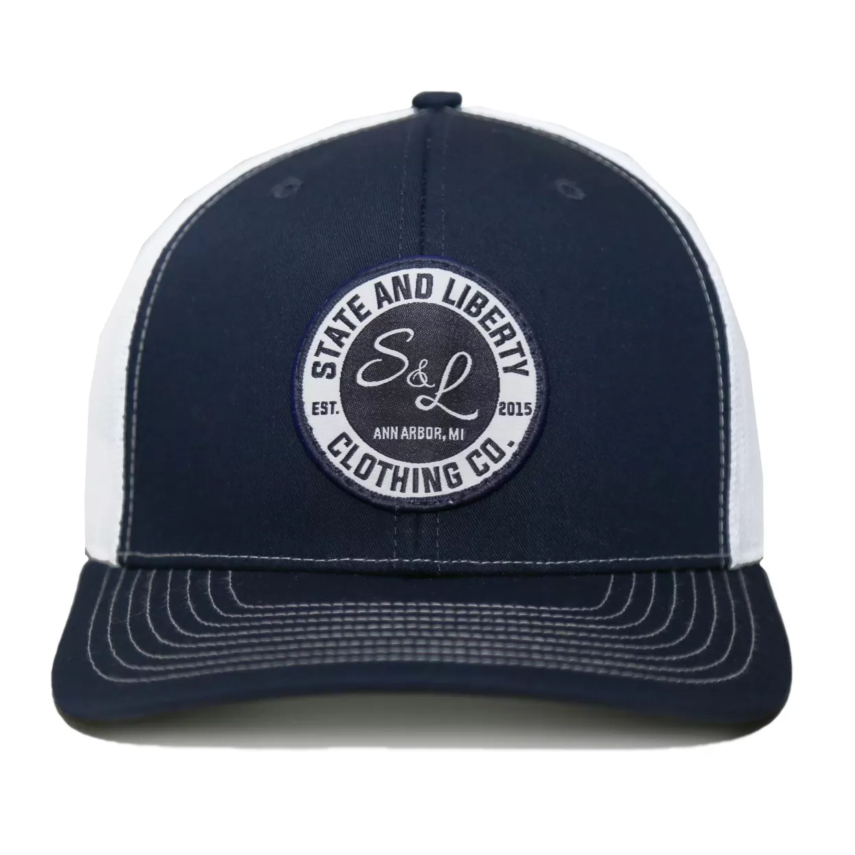 State and Liberty Snapback Hat (Additional Colors Available) Online